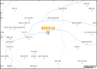 map of Baroud