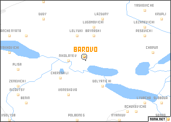 map of Barovo