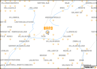 map of Baró