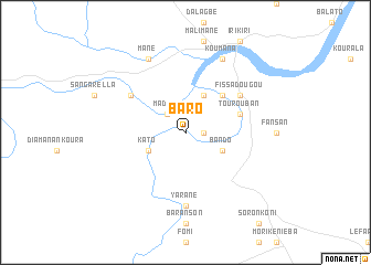 map of Baro