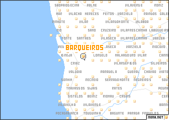 map of Barqueiros