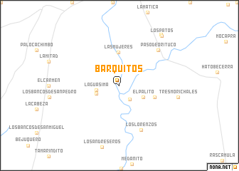 map of Barquitos