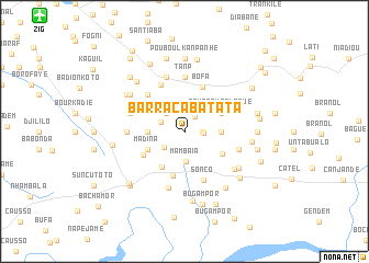 map of Barraca Batata