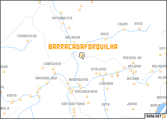 map of Barraca da Forquilha