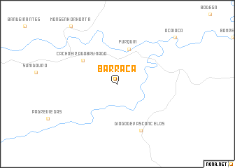 map of Barraca
