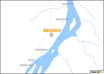 map of Barraca