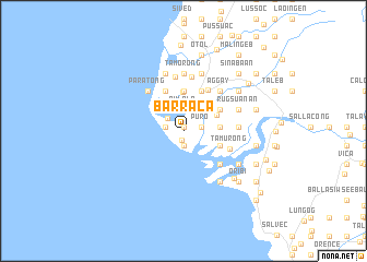 map of Barraca