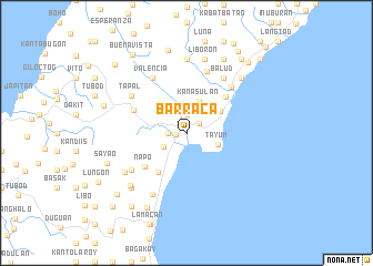 map of Barraca