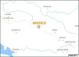 map of Barraca