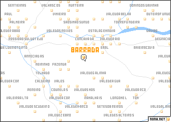 map of Barrada