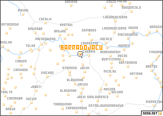 map of Barra do Jacu