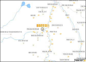 map of Barra II