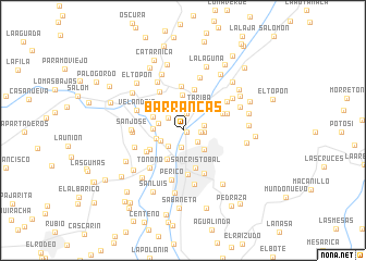 map of Barrancas