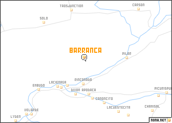 map of Barranca