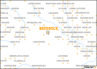 map of Barranca