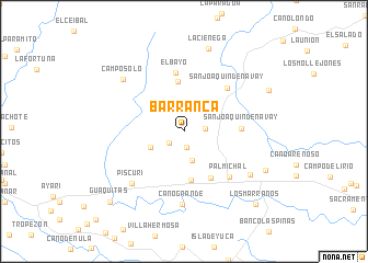 map of Barranca