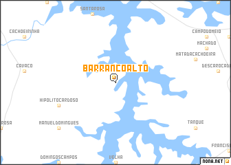map of Barranco Alto