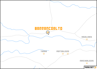 map of Barranco Alto
