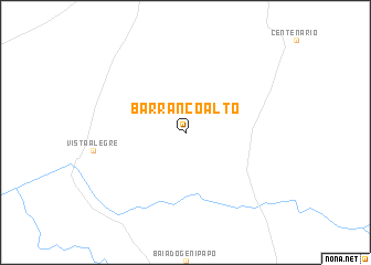 map of Barranco Alto