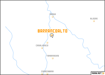 map of Barranco Alto