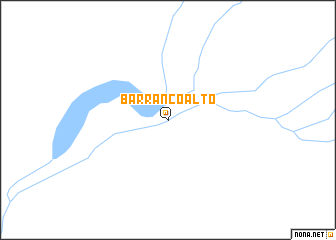 map of Barranco Alto