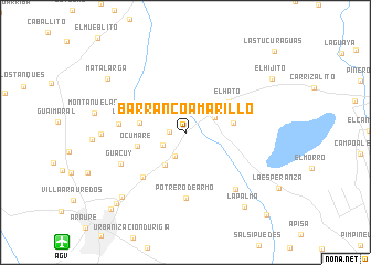 map of Barranco Amarillo