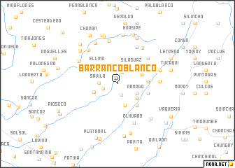 map of Barranco Blanco