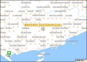 map of Barranco de São Miguel