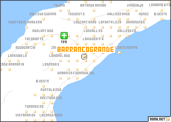 map of Barranco Grande