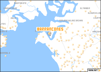 map of Barrancones
