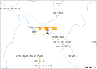 map of Barranco