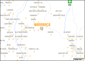 map of Barranco