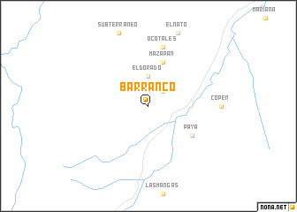map of Barranco