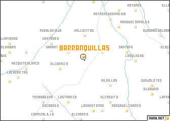 map of Barranquillas