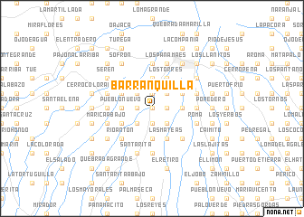 map of Barranquilla