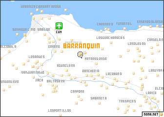 map of Barranquín