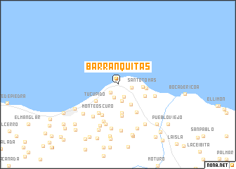 map of Barranquitas