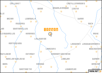 map of Barran