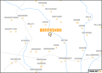 map of Barrāshah