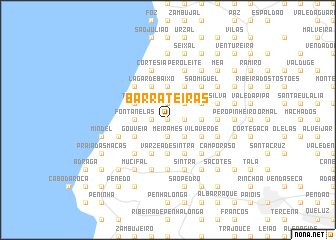 map of Barrateiras