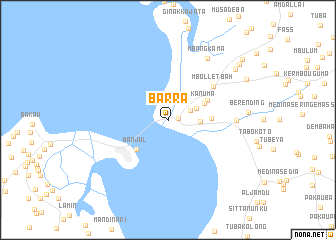 map of Barra