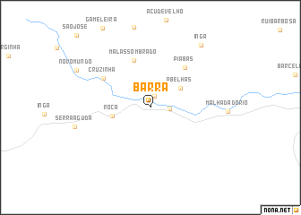 map of Barra