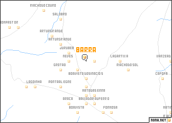 map of Barra