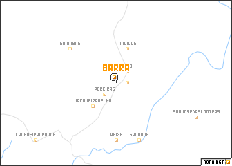 map of Barra