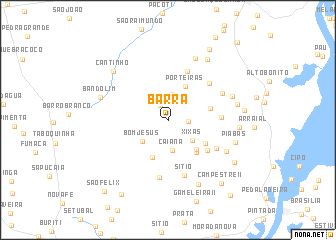 map of Barra