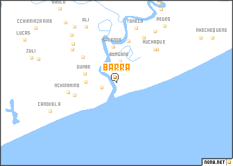 map of Barra