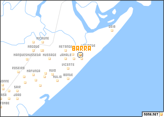 map of Barra