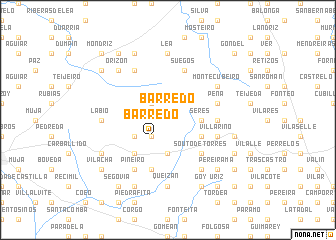 map of Barredo