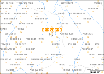 map of Barregão