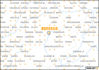 map of Barrega